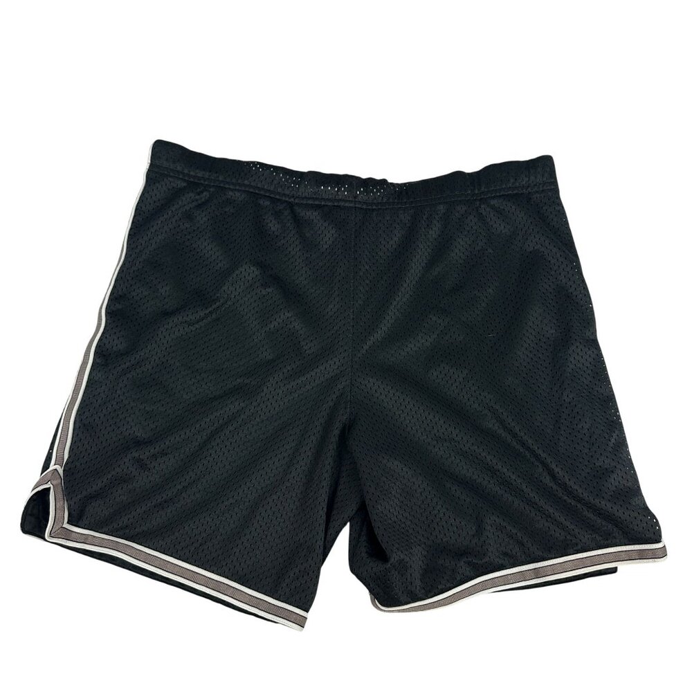 Nike Black Mesh Athletic Shorts Size S Drawstring Waist Lightweight Breathable - Picture 5 of 5